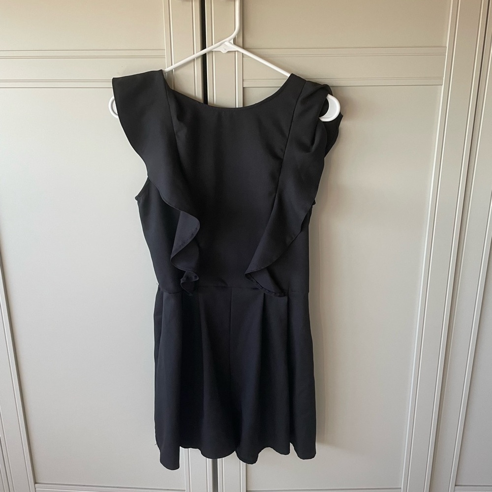 Classy Black Romper - M